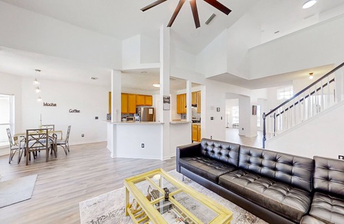 Westside House | Waterfront 2-story home with water views, patio, streaming, washer/dryer, & AC