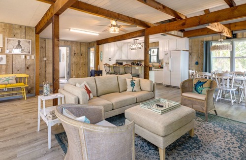 Alabama Gulf Coast Cottage | Waterfront Alabama Vacation Rental w/ Deck