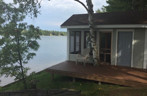 Rumely Cottage | Waterfront Cottage on Private "Farmer" Lake, Sleeps 12, Swim, Fish, Boat, ATV