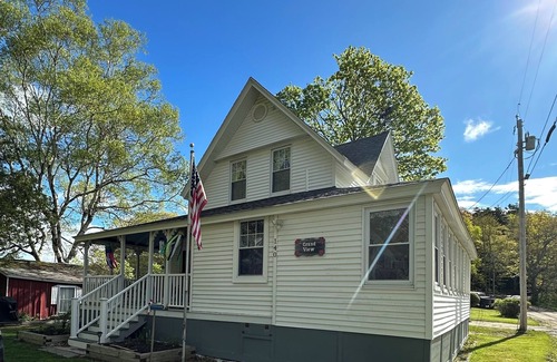Phippsburg House | Waterfront cottage with views of 2 lighthouses that's close to Popham Beach