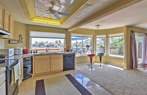 Discovery Bay House | Waterfront Discovery Bay Home: Outdoor Bar & Dock
