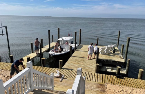 Royal Lagoons House | Waterfront for swimming, fishin, w/kayaks, ping pong, dock, & memorable SUNSETS!