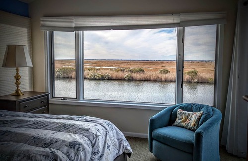 Beach Haven West House | Waterfront House w/Dock & Sunsets - Facing LBI, Bay and Wildlife/Bird Refuge