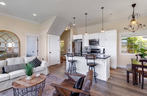 Waldport House | Waterfront home with amazing views & hot tub - public water access 1 mile away