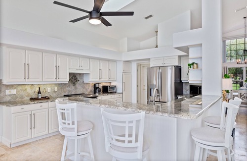 Palm Harbor House | Waterfront Home with Pool, Hot Tub, Dock, Game Room & 10 minutes to the Beach