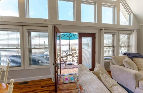 Dandridge Ski Chalet | Waterfront Vista at White Oak Cove: Majestic Water Views of Douglas Lake & the Smoky Mountains