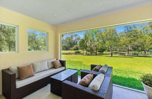Indian Trails House | Waterfront with Dock on Private Half-acre with Hot tub and Pool