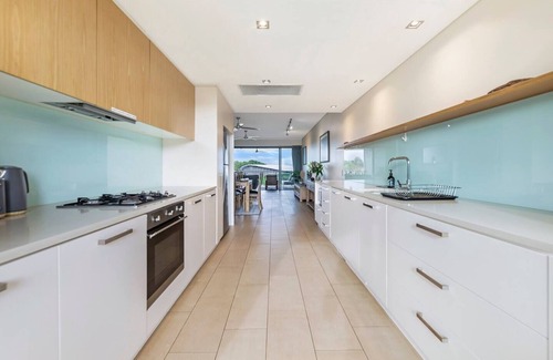 Darwin City Centre Apartment | Waterfront Wonder Expansive Indoor Outdoor Haven