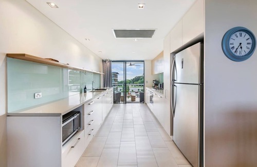 Darwin City Centre Apartment | Waterfront Wonder Expansive Indoor Outdoor Haven
