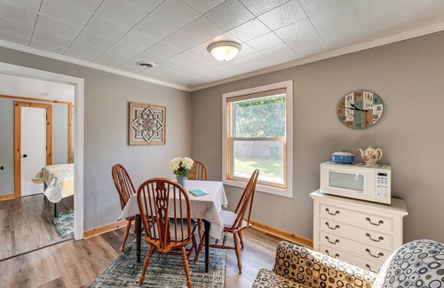 Wayland Apartment | Wayland Retreat w/Deck: Walk to Downtown!