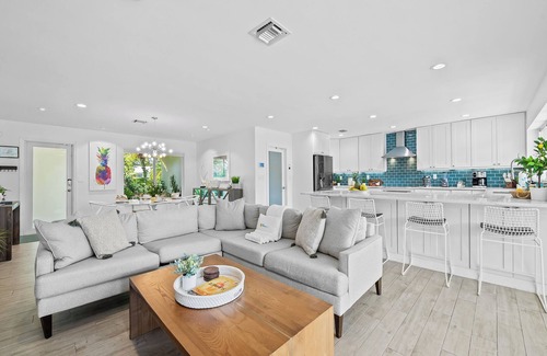 Coral Shores House | Welcome to Pineapple Paradise, A Spacious Modern Tropical Waterway Home!