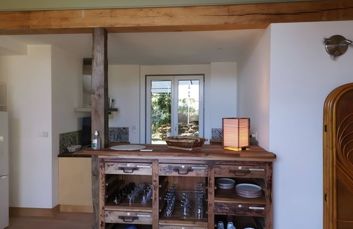 Vieux-Viel House | Wellness Cottage with Spa, Private Terrace, Garden and Wi-Fi