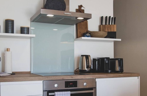 Upleward Apartment | Wellness für die Seele in der Schönen Fewo Geertje im Gulfhof Boomgaarden mit Traumhaften Obstgarten
