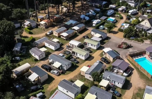 Perros-Guirec House | WEST CAMPING * - Mobilhome Standard 20m2 - 1 bedroom under pine trees 2 people