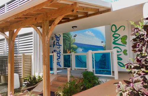 Pointe de la verdure Apartment | West-indies studio with direct access to the beach