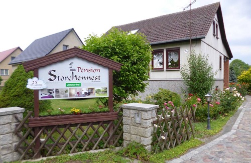 Klausdorf Apartment | West room - Pension Storchennest