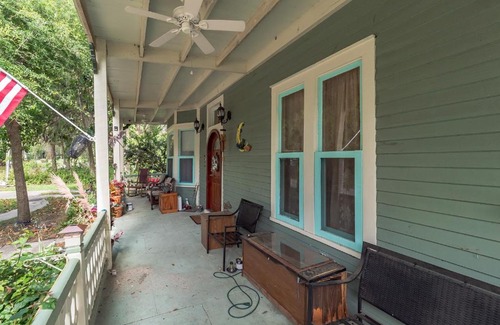 Crescent City House | West Stella Lake House with Outdoor Pool Table & Fireplace residence