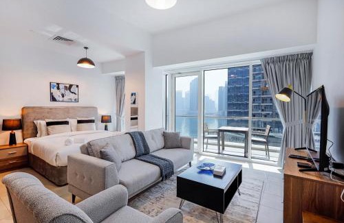 Business Bay Apartment | West Wharf, Business Bay - Studio Apartment - Allsopp & Allsopp
