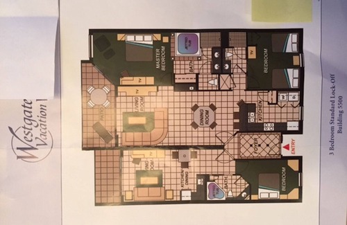 West Kissimmee Condo | Westgate Town Center - 3BR 3BA 7 Ngt Max Luxury Resort/Waterpark Close To Disney