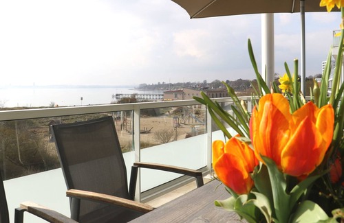 Pelzerhaken Apartment | What a sea view! The Baltic Sea vacation apartment Südkap Apartment H-02