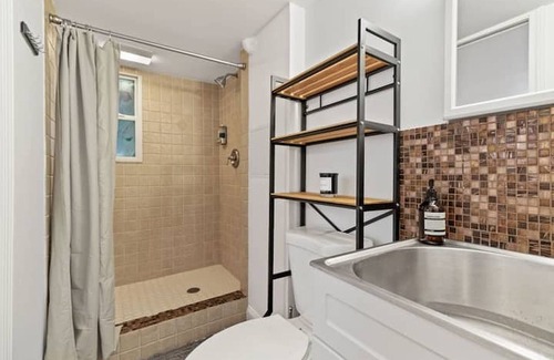 Cove - East Side - Shippan Apartment | Whimsical Studio - Fire Pit