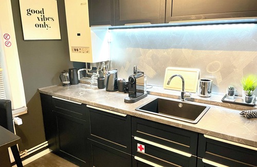 Uhlenhorst Apartment | Whirlstudio Vibe - Holiday apartment with large whirlpool in the living room