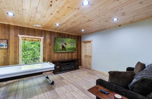 Mineral Bluff Villa | Whiskey Woods - Newly built cabin with fireplace wifi and more