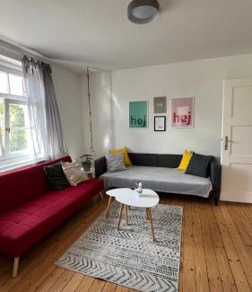 Landshut Apartment | White Midsommar - Stilvolle Wohnung, 4 Schlafzimmer, Küche