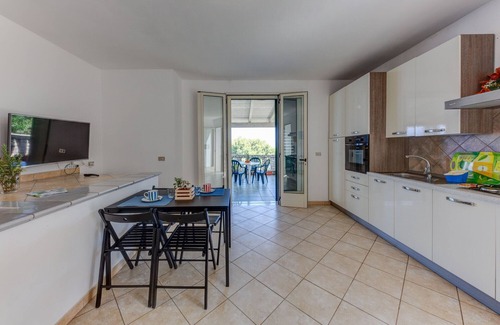 Marina di Andrano Villa | Whole villa with 2 apartments and 180° sea view