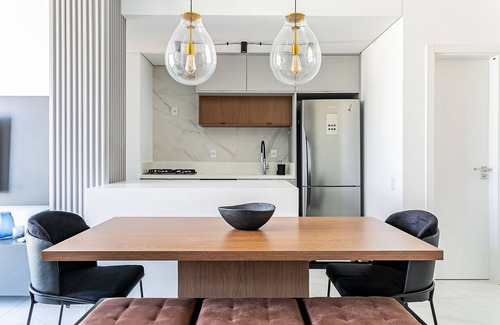 Jurere Apartment | WI-FI 300MB | Rooftop with Pool in Jurerê #JA15