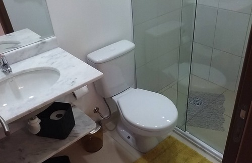 Boqueirao Apartment | wi-fi. Wonderful apartment with sea view and leisure. Family only!