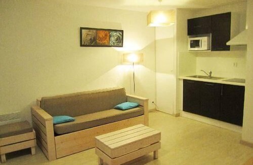 Mimizan-Plage Apartment | Wifi, fitness, swimming pool, parking, tv, 35m², Mimizan