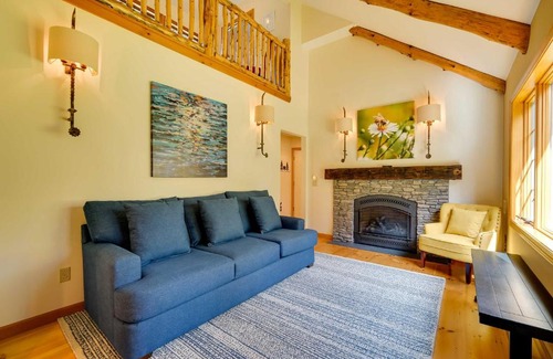 Winhall House | Winhall Home with Deck and Views, 6 Mi to Ski Slopes!