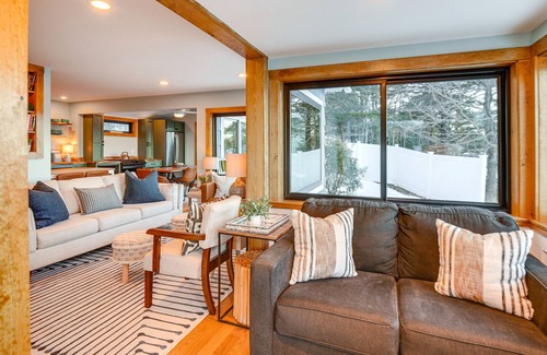 West Alton House | Winnipesaukee Lakefront Home with Dock & Views!