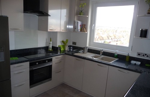 Seafront Apartment | With spectacular sea views the flat is literally across the road from the Beach.