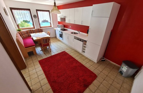 Unterschonau Apartment | Wohnung für 2 bis 6 Pers., 100 qm, Zwei Sep. Schlafzimmer, Terrasse mit Bergblick