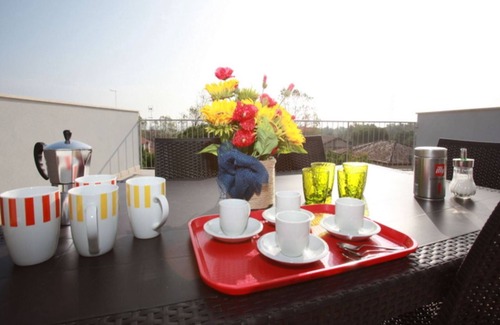 Rosolina Mare Apartment | Wonderful attic flat with sea view terrace