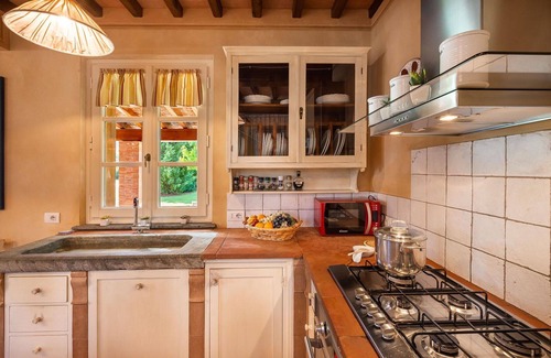 Colle di Compito Villa | Wonderful private villa for 4 guests with private pool, A/C, WIFI, TV and veranda, close to Lucca