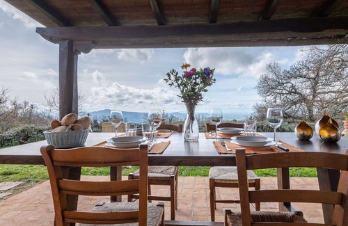 Sassofortino House | Wonderful private villa for 5 people with WIFI, TV, terrace and panoramic view