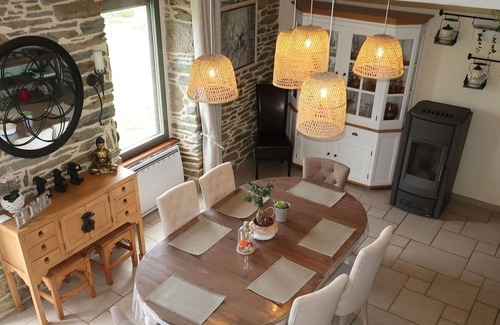 Lannion House | Wonderful private villa for 7 guests with WIFI, TV, terrace, pets allowed and parking