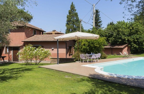 Vetralla Villa | Wonderful private villa for 8 guests with WIFI, private pool, A/C, TV and patio