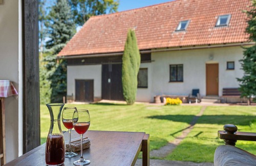 Rovensko pod Troskami Villa | Wonderful private villa for 8 people with TV and patio