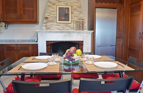 Baena House | Wonderful private villa for 8 guests with WIFI, A/C, private pool, TV and patio