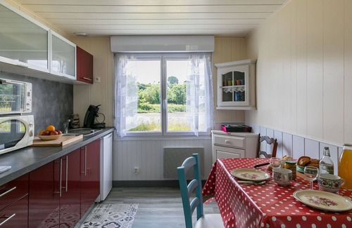 Plouenan House | Wonderful private villa for 2 people with TV, patio and parking