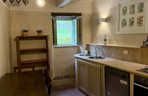 Vivo dʼOrcia Villa | Wonderful villa for 4 guests with WIFI, pool, TV and panoramic view