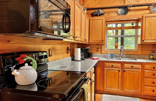 Big Cedars House | Wooded Cabin, Under 1 mile from Big Cedar, Firepit