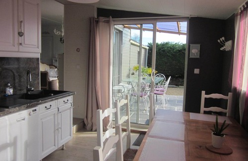 Plouezoch House | wooden house full foot near the sea