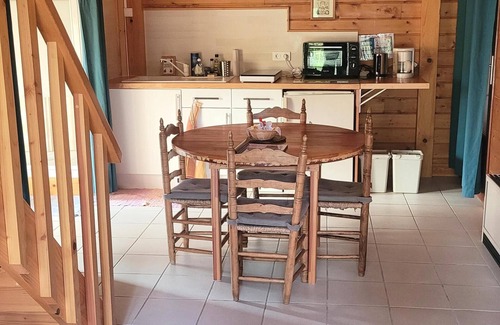 Marsoulas Apartment | Wooden loft for 3 people.