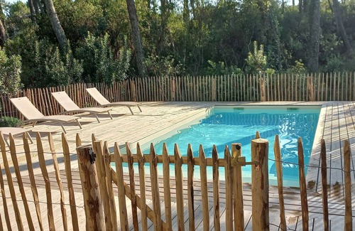 Le Canon Villa | Wooden villa in Cap Ferret in the pines - close to the ocean - not overlooked