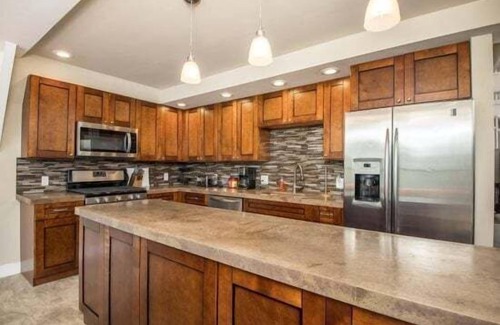 Kachina Village House | Woodland Chalet @ Kachina Village | Deck & Game Room w Ping Pong & Poker Table